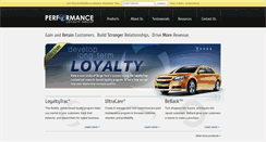 Desktop Screenshot of performanceloyalty.com